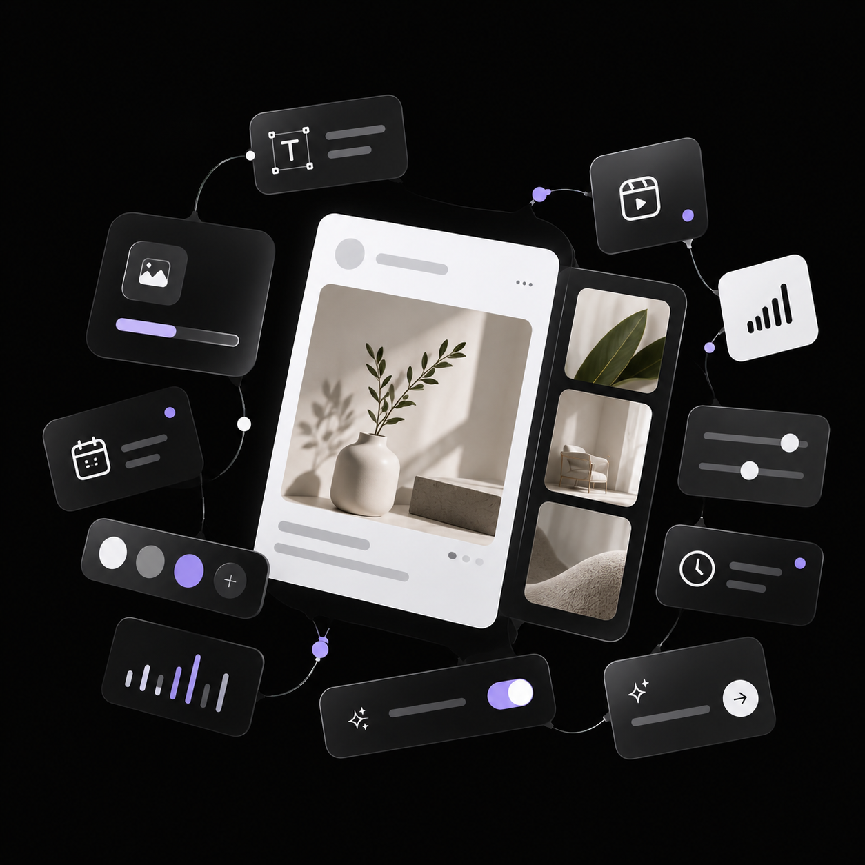 iStori infographic for creating and planning content